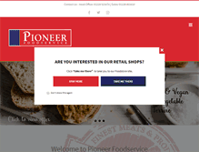 Tablet Screenshot of pioneerfoodservice.co.uk